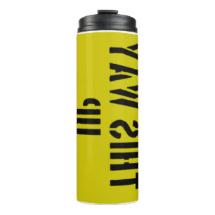 This way up thermal tumbler