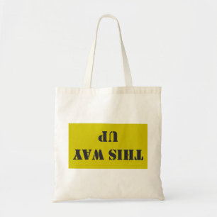 This way up tote bag