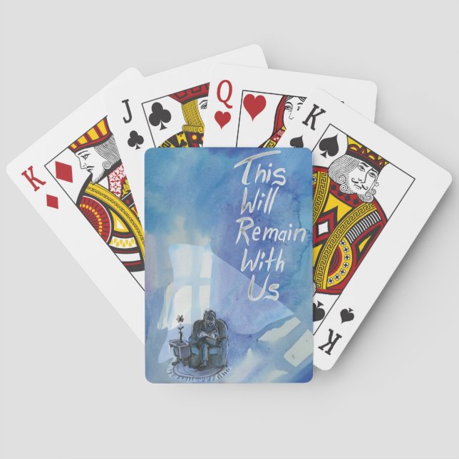 This Will Remain With Us Playing Cards (Back)