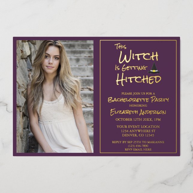 This Witch Is Getting Hitched Bachelorette Party (Front)