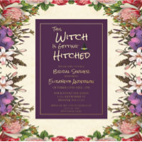 This Witch Is Getting Hitched Bridal Shower