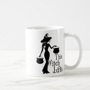 This Witch Lifts Funny Workout Fitness Bodybuildin Coffee Mug
