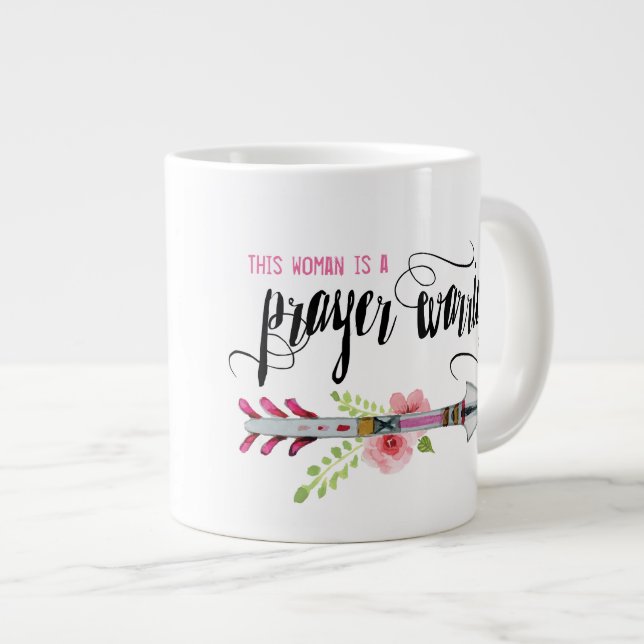 This woman is a prayer warrior Mug (Front Right)