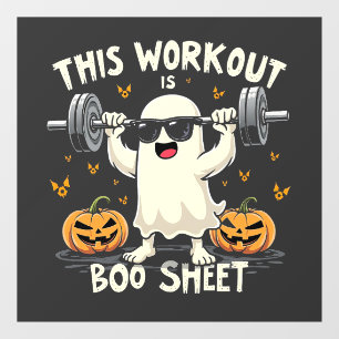 This Workout Is Boo Sheet Spooky Halloween Fitness