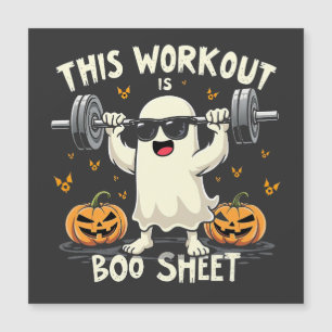 This Workout Is Boo Sheet Spooky Halloween Fitness