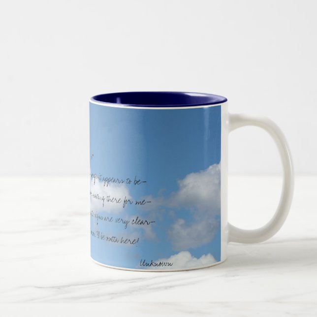 This world is not my home... Two-Tone coffee mug (Right)