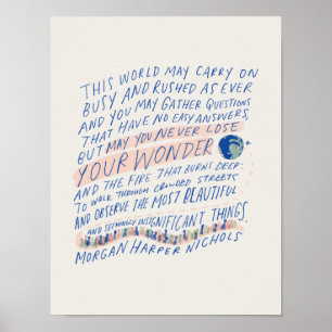 This world may carry on... poster