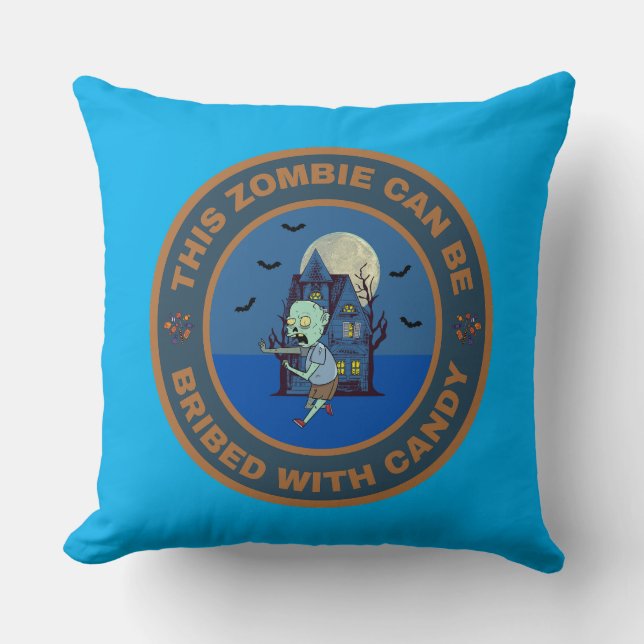 This Zombie can be bribed with Candy Cushion (Front)