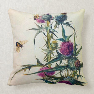 Thistle Bee Pillow