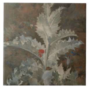 Thistle (by John Crome) Ceramic Tile