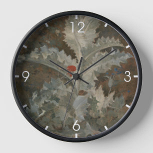 Thistle (by John Crome) Clock