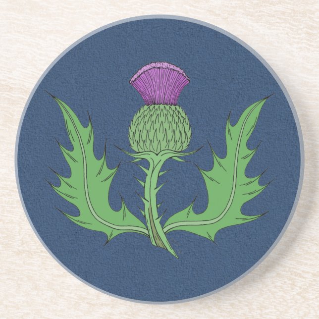 Thistle Coaster (Front)