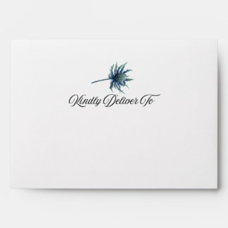 Thistle Envelope Kindly Deliver To