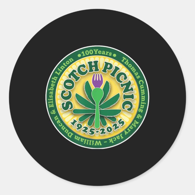 Thistle Flatware 031625  Classic Round Sticker (Front)