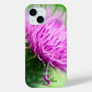 Thistle flower Phone case