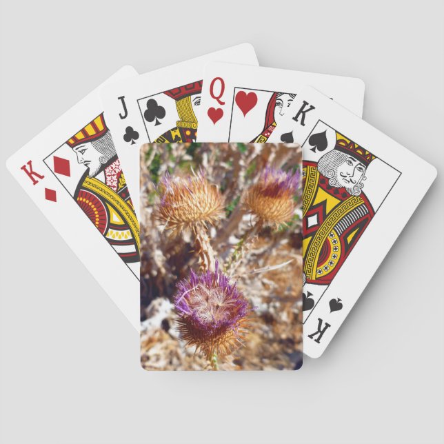 Thistle Playing Cards (Back)