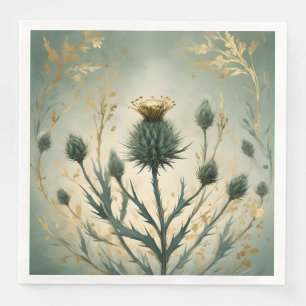 Thistle Print Paper Napkin
