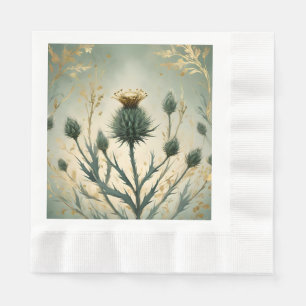Thistle Print Paper Napkin