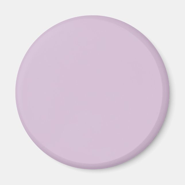 Thistle Purple D8BFD8 - Option to Add Name Magnet (Front)