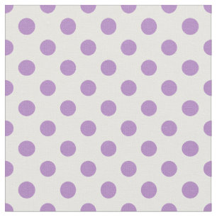 Thistle Purple Polka Dots Circles Fabric