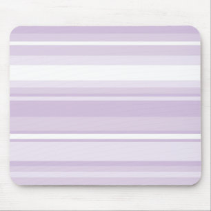 Thistle purple stripes mouse pad
