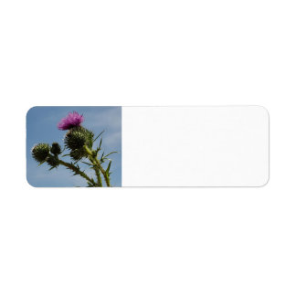 Thistle Return Address Label