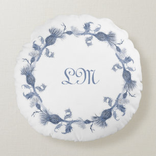 Thistle round Accent cushion