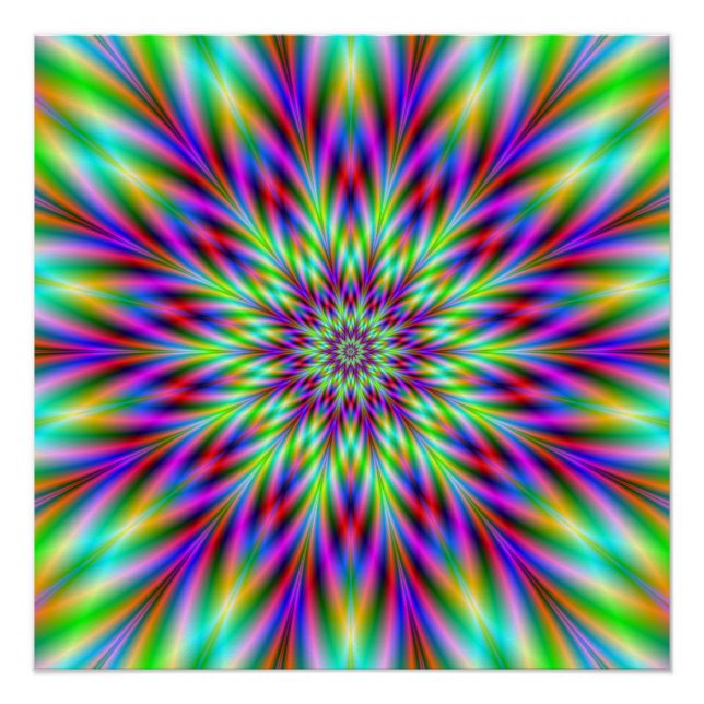 Thistle Star The Zazzle Perfect Poster (Front)