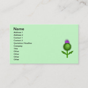 thistle_Vector_Clipart Business Card
