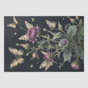 Thistles and Butterflies Tissue Paper