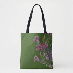 thistles tote bag