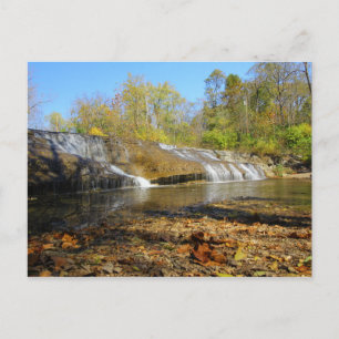 Thistlewaite Falls, Richmond, Indiana Postcard