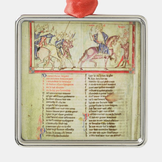 Thomas a Becket Metal Ornament (Front)