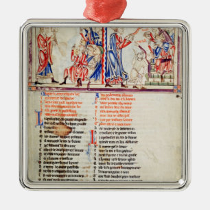 Thomas a Becket pronounces Metal Ornament