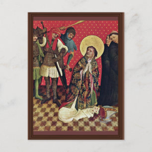 Thomas Altar Fragment Of The Right Outer Wing Scen Postcard