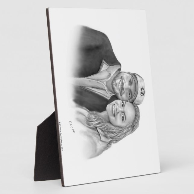 Thomas and Candice Plaque (Side)