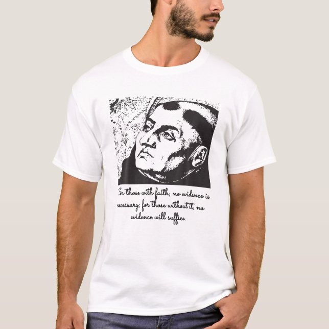Thomas Aquinas Aristotle T-Shirt (Front)