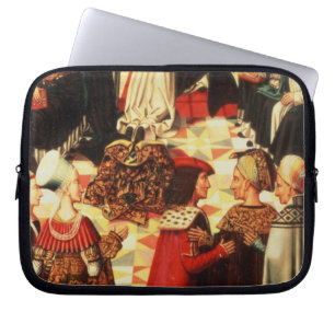 Thomas Aquinas being received into the Dominican O Laptop Sleeve