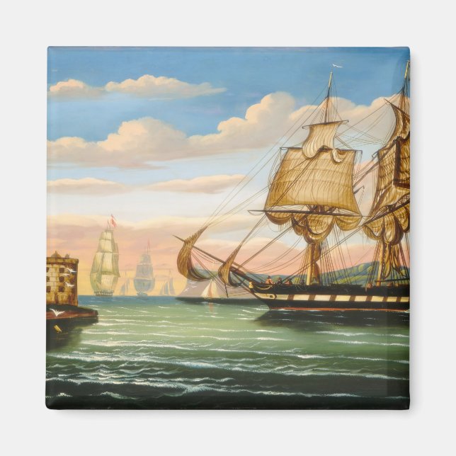 Thomas Chambers Bay of New York Magnet (Front)