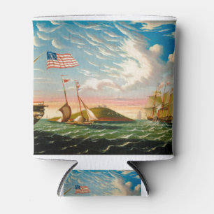Thomas Chambers Boston Harbor Can Cooler