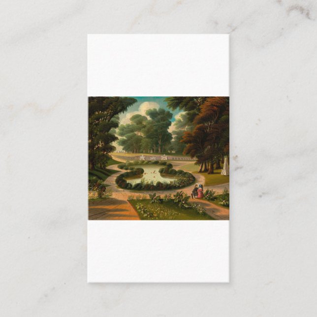 Thomas Chambers Mount  Auburn Business Card (Front)