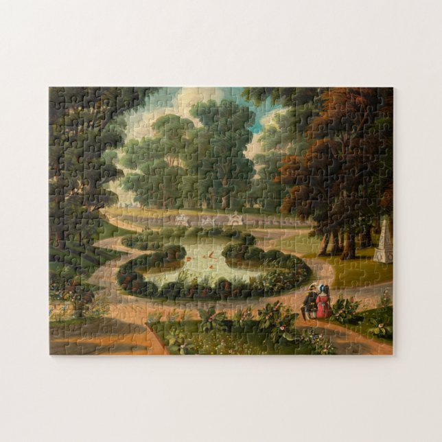 Thomas Chambers Mount  Auburn Jigsaw Puzzle (Horizontal)