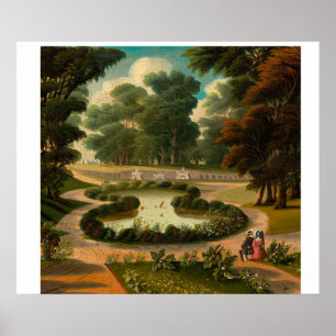 Thomas Chambers Mount  Auburn Poster