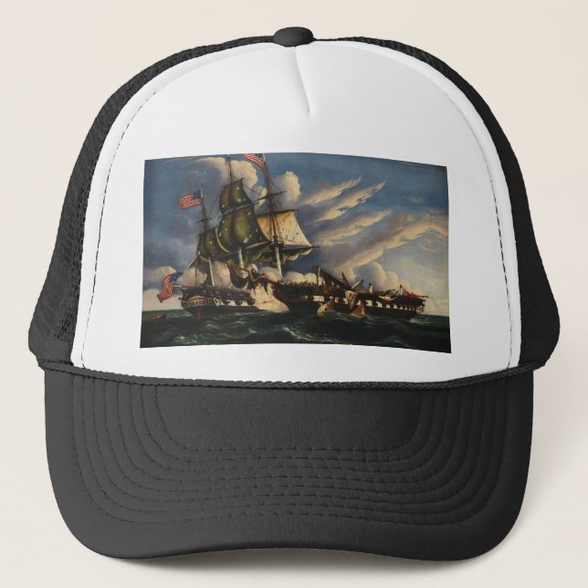 Thomas Chambers The Constitution and the Guer Trucker Hat (Front)