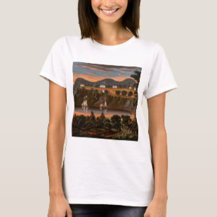 Thomas Chambers View of Hudson River at West T-Shirt