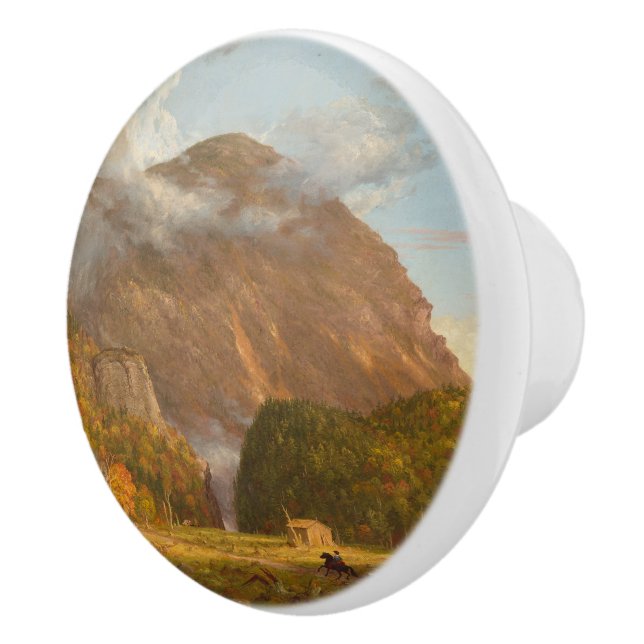 Thomas Cole A View of the Mountain Pass  Ceramic Knob (Right)