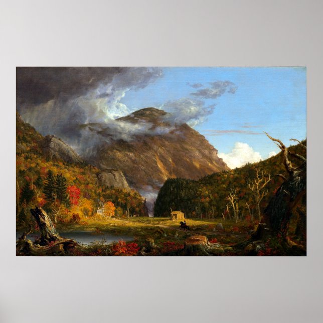 Thomas Cole A View of the Mountain Pass Poster (Front)