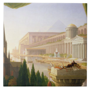 Thomas Cole - Architect’s Dream Tile
