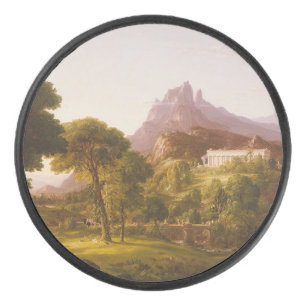 Thomas Cole Dream of Arcadia Hockey Puck