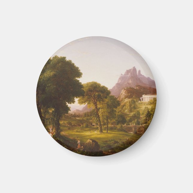 Thomas Cole  Dream of Arcadia Magnet (Front)